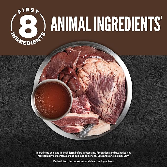 ORIJEN Real Meat Shreds, Grain-Free, Regional Stew, Premium Wet Dog Food
