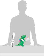 Fringe Studio Dog Toy, Summa Time Rex-Plush Pet Toy (289363) for All Breed Sizes, 1 Count (Pack of 1)