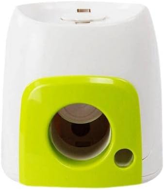 Automatic Interactive Tennis Machine Dog Feeder Ball Launcher Dog Toy Ball Thrower Enrichment Toys for Dogs. Interactive Puppy for Small and Medium Size Dogs, 3 Balls Included (2 inch)