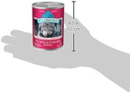 Blue Buffalo Wilderness Adult Wet Dog Food, High-Protein & Grain-Free, Made with Natural Ingredients, Salmon & Chicken Grill, 12.5-oz. Cans, 12 Count