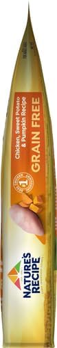 Nature’s Recipe Grain Free Chicken, Sweet Potato & Pumpkin Recipe Dry Dog Food, 24 lb. Bag