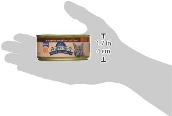 Blue Buffalo Wilderness Wild Delights Minced Natural Wet Cat Food, Chicken & Turkey in Tasty Gravy, 5.5-oz. Cans, 24-Pack