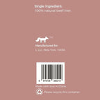 BLACK FOX Freeze-Dried Beef Liver Training Treats for Dogs and Cats | 260 Treats, 4oz, Single Ingredient, Raw Healthy, All Natural, Human Grade, Recyclable Packaging