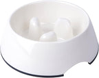 Super Design Slow Feeder Dog Bowl, 1 Cup, Nonslip, Heat-Resistant, Sturdy, Suitable for Small to Medium Sized Dogs