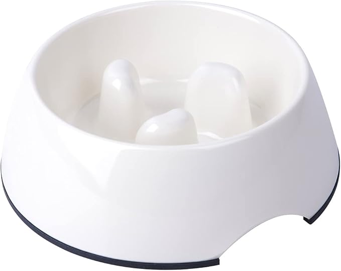 Super Design Slow Feeder Dog Bowl, 1.5 Cup, Non-Slip, Heat-Resistant, Suitable for Medium to Large Dogs