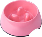 Super Design Slow Feeder Dog Bowl, 1.5 Cup, Nonslip, Heat-Resistant, Suitable for Medium to Large Dogs