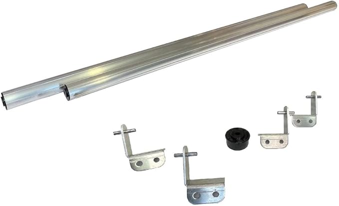 8 Foot Kit - Keep Pets Contained, Coyotes Away - Cats, Dogs, Coyotes, Bird Repellent - Wrought Iron/Vinyl/Wood Flat Top