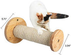 La La Pet® Wood Cat Scratching Post Cat Shelf Board Floating Cat Perch Cat Climber Cat Scratcher Wall Cat Furniture Cat Climber Bed Tower Tree, Single
