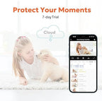 owltron Indoor Security Camera, 360 Pan/Tilt Home Cameras with Motion Detection, Pet Cam with Phone App, 2K WiFi Baby Monitor with Night Vision & Two Way Audio, 4 Pack