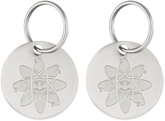 Natural Flea & Tick Repellent Collar Tag for Dogs & Cats – BioPower Pet Shield – Safe for Pets When Used as Directed – Lasts 1 Full Year - Regular Tag (2 Pack)