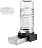 Marchul 1.9 Gallon Dog Water Dispenser, Large Dog Water Bowl Dispenser with Stainless Steel, Automatic Gravity Pet Bowl for Dogs Medium to Large (3 Filters) 7.2L