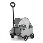 Dog Stroller 4 Wheels Folding Dog Cart with Sunshine Cover Pet Stroller for Travelling Shopping Walking Playing for Small Dogs Cats