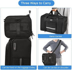 Dog Carriers for Small Dogs, Cat Carrier Travel, Expandable, Collapsible, 900D High Density Oxford Cloth, Wear-Resisting, Anti Tearing, Reflective Tape,Safety Lock Zipper