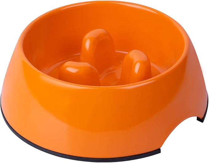 Super Design Slow Feeder Dog Bowl, 1.5 Cup, Non-Slip, Heat-Resistant, Suitable for Medium to Large Dogs