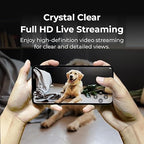 Waggle Dog Temperature Monitor & Pet Camera Bundle for RVs - Portable WiFi Cam (128GB) with Motion Alert & Remote Access | Watch Pets While Travelling