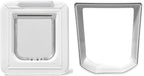 Cat Mate Elite Microchip Cat Flap with Digital Timer & LCD Display Bundle, Includes Pet Door (355) & Elite Wall Liner (308) - Small to Average Sized Cats, for UPVC, Glass and Wood Installation