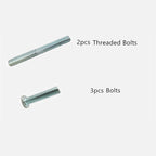 SHENGOCASE 4-Pack Cat Tree Replacement Post 13.8" L, 3.15" Ø Pole with M8 Bolt, Cat Tower Relacement Post, DIY Cat Scratching Post Replacement Part Pole