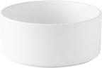 6'' Ceramic Dog Bowl - 30Oz Classic Dogs Food & Water Bowl for Small and Medium Breed Dogs, Heavy Duty Non-Slip Dog Dishes, Food Grade Stoneware Pet Bowl, Dishwasher & Microwave Safe, White