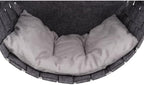 TRIXIE Frehi Wall Mount Cat Condo Set, 2 Condos and 2 Steps, Dark Gray