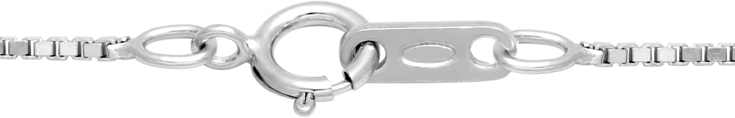 Amazon Essentials Sterling Silver Black and White Diamond Dog Paw Pendant Necklace (1/10 cttw), 18"