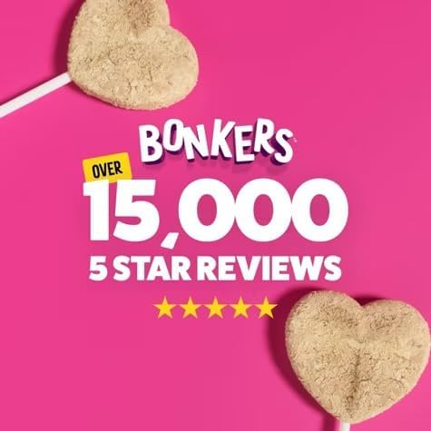 Bonkers Purrpops Freeze Dried Chicken & Catnip Flavor Lollipop Cat Treats, Healthy Real Meat Treats, Training Treats or Food Topper, for All Breeds and Ages, Value Pack (18 Pieces)