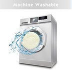 Anti Anxiety Round Fluffy Plush Faux Fur Warm Washable Dog Bed & Cat Bed, Original Bed for Small Medium Large Pets,Used to Relieve Joints and Improve Sleep（20"/24"/27''） (20", White)