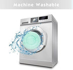 Anti Anxiety Round Fluffy Plush Faux Fur Warm Washable Dog Bed & Cat Bed, Original Bed for Small Medium Large Pets,Used to Relieve Joints and Improve Sleep（20"/24"/27''） (24", Light Green)