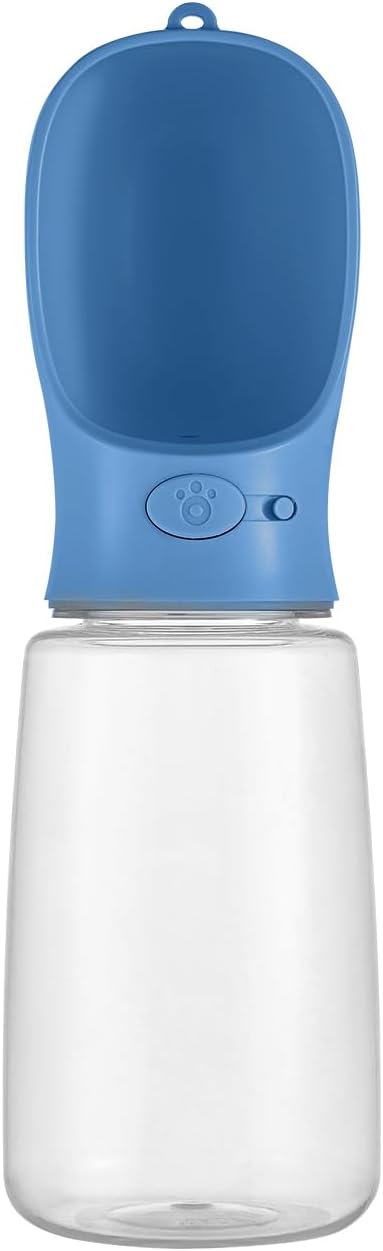 WePet Portable Dog Water Bottle, 25 OZ, Leak Proof Puppy Water Dispenser with Drinking Feeder for Pets Outdoor Walking, Hiking, Travel, Food Grade Plastic