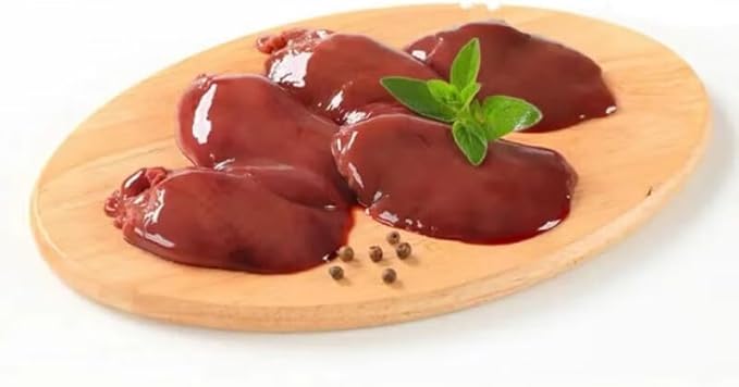 Freeze Dried Chicken Liver Healthy Training Treats Toppers for Pets, Single Fresh Raw Ingredient, Organic, Pure Balance, Natural, Grain Gluten Filler Free, Snacks, Dogs Cats (4oz)