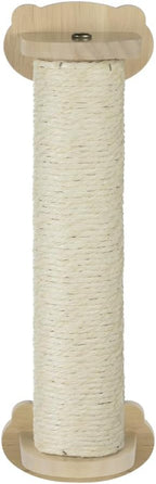 haozaikeji Cat Scratching Post for Crate Cage, Cage Mount Cat Scratcher Cage Scratcher Pole Natural Sisal Cat Scratching Post with Self Groomer and Massager for Indoor Cats Kitten