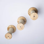 La La Pet® 3Pcs Wood Cat Scratching Post Cat Shelf Board Floating Cat Perch Cat Climber Cat Scratcher Wall Cat Furniture Cat Climber Bed Tower Tree