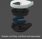 Cat Mate/Closer Pets Replacement Feeder Bowls and Lids (C500 Lid)