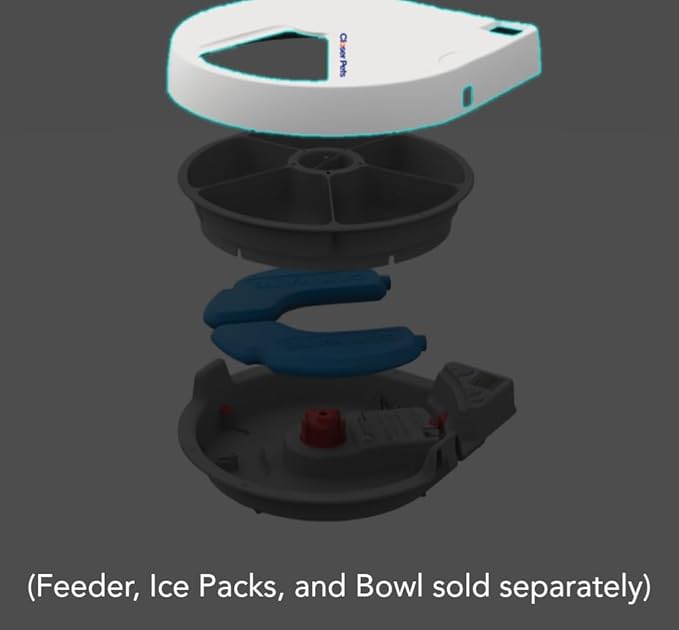 Cat Mate/Closer Pets Replacement Feeder Bowls and Lids (C500 Lid)