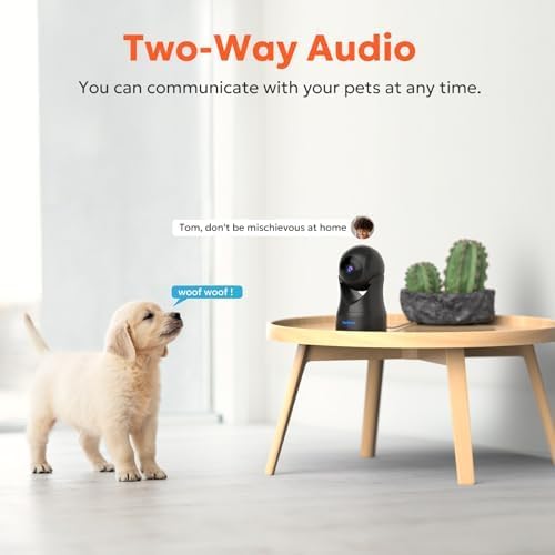 owltron Indoor Security Camera, 360 Pan/Tilt Home Cameras with Motion Detection, Pet Cam with Phone App, 2K WiFi Baby Monitor with Night Vision & Two Way Audio, 4 Pack