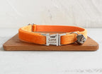 Cat Collar Personalized with Name Phone Number Engraved,Customized with Bell for Small Dogs Puppy Kitten