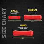 Playology Squeaky Dog Toy Fetch Stick | Durable Rubber Toys for Interactive Play | Beef Scented Fetch Stick for Large Dogs | Floating Dog Toy Made from Non Toxic Materials