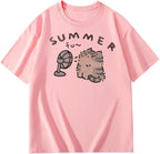 Graphic Tees Y2k Summer Tops 2024 Grunge Basic Tees for Women Y2k Shirt Streetwear Short Sleeve Shirts