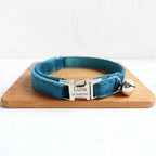 Cat Collar Personalized with Name Phone Number Engraved,Customized with Bell for Small Dogs Puppy Kitten