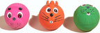 3PCS 2.4'' Squeak Latex Puppy Toy Funny Animal Sets Pet Interactive Play for Small Dog Assorted Color