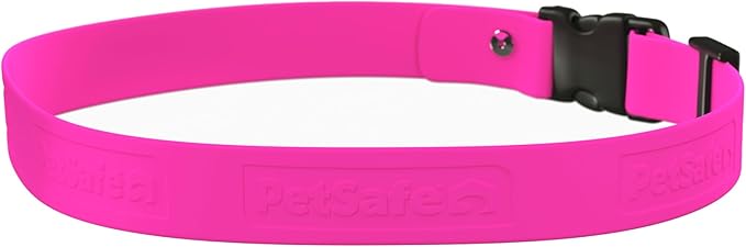 PetSafe Replacement Strap for Guardian GPS + Tracking 1.0 and Guardian GPS Dog Fence Collar, Made with Soft Touch Nylon for Enhanced Comfort,Long Lasting Wear Water Wicking, Waterproof Material, Pink