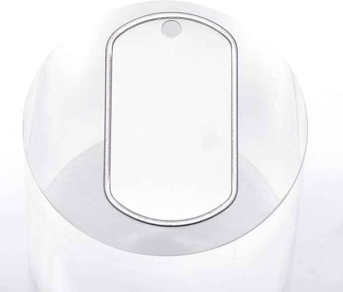 25 Shiny Stainless Steel Military spec Dog Tags - BLANK