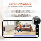 owltron Indoor Security Camera, 360 Pan/Tilt Home Cameras with Motion Detection, Pet Cam with Phone App, 2K WiFi Baby Monitor with Night Vision & Two Way Audio, 4 Pack