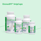 SnipCaps Omega 3 Free Fatty Acid Capsules for Dogs and Cats - Small, 120 ct