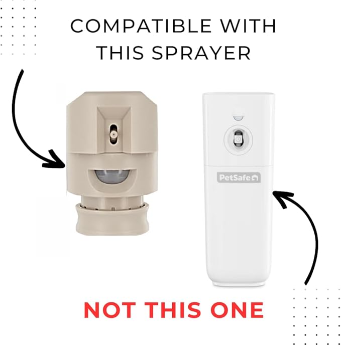 Compatible Refill for PetSafe SSSCat Motion Sensor Device, [2 Pack] Gentle Pet Training Aid for Home Boundaries – Non-VOC, Family-Safe Spray – Made in The USA. Holds about 75-100 Sprays Per Can