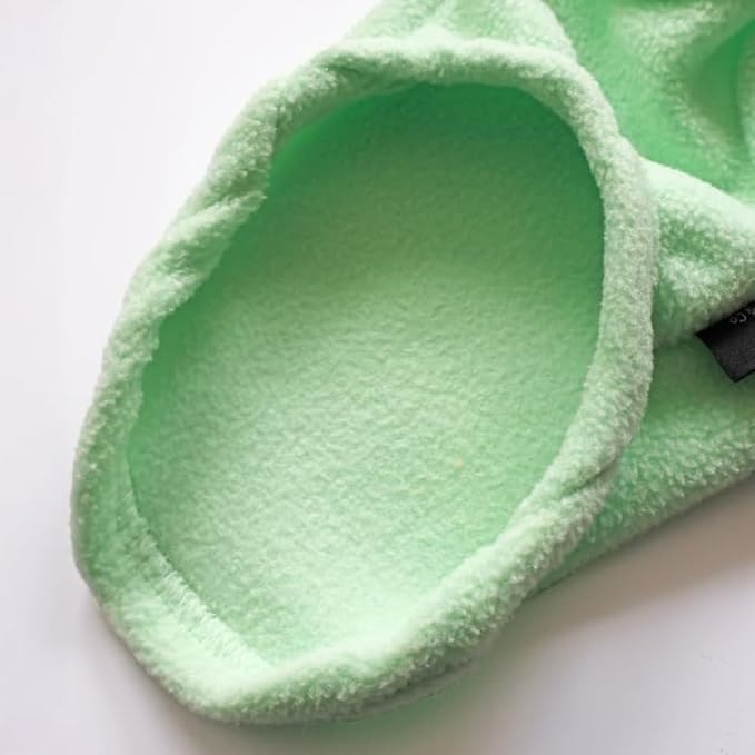 JACKO & CO - Fleece Vest Sweater with Leash Ring - Soft Lightweight Breathable for Puppies Small Medium Dogs, Kitten, Cats, Chihuahua - Warm for Fall/Autumn/Winter (Mint Green, Small 4-6lbs)