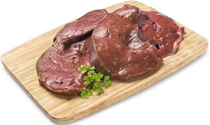 Freeze Dried Beef Liver Healthy Training Treats Toppers for Pets, Single Fresh Raw Ingredient, Organic, Pure Balance, Natural, Grain Gluten Filler Free, Snacks, Dogs Cats (4oz)