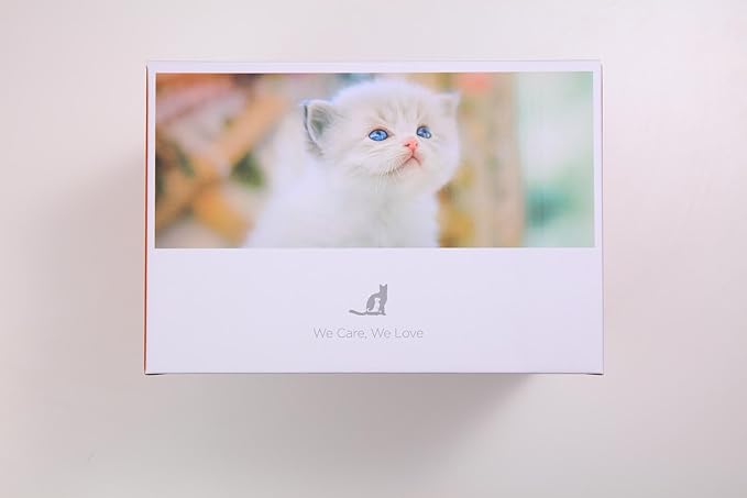 Wireless Cat Water Fountain [Water & Battery Separation] FEELNEEDY Automatic Pet Water Dispenser with Motion Sensor, 3.5L/118oz 4000mAh Battery Operated Water Fountains for Cats Dogs