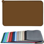 AUDWUD Silicone Waterproof Pet Feeding Mats,Anti Slip Bowl Pad, Dog Mat for Food and Water