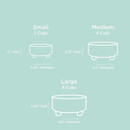 Waggo Uplift Ceramic Dog Bowl for Small Medium and Large Breeds - Heavyweight and Durable Pet Food and Water Dish Crock, Dishwasher Safe, Modern, Elevated Feeder (Teracotta, Large)