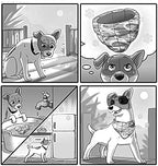 ALL FOR PAWS Dog Cooling Bandana, Cooling Bandanas for Large Dogs, Ice Dog Bandanas, Cooling Neck Wraps for Dogs, Chill Out Blue Neck Cooler (L)